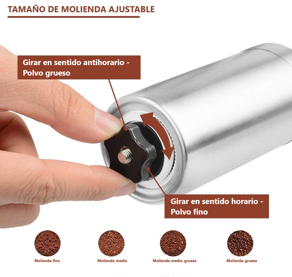 MOLINILLO MOLEDOR DE CAFE MANUAL