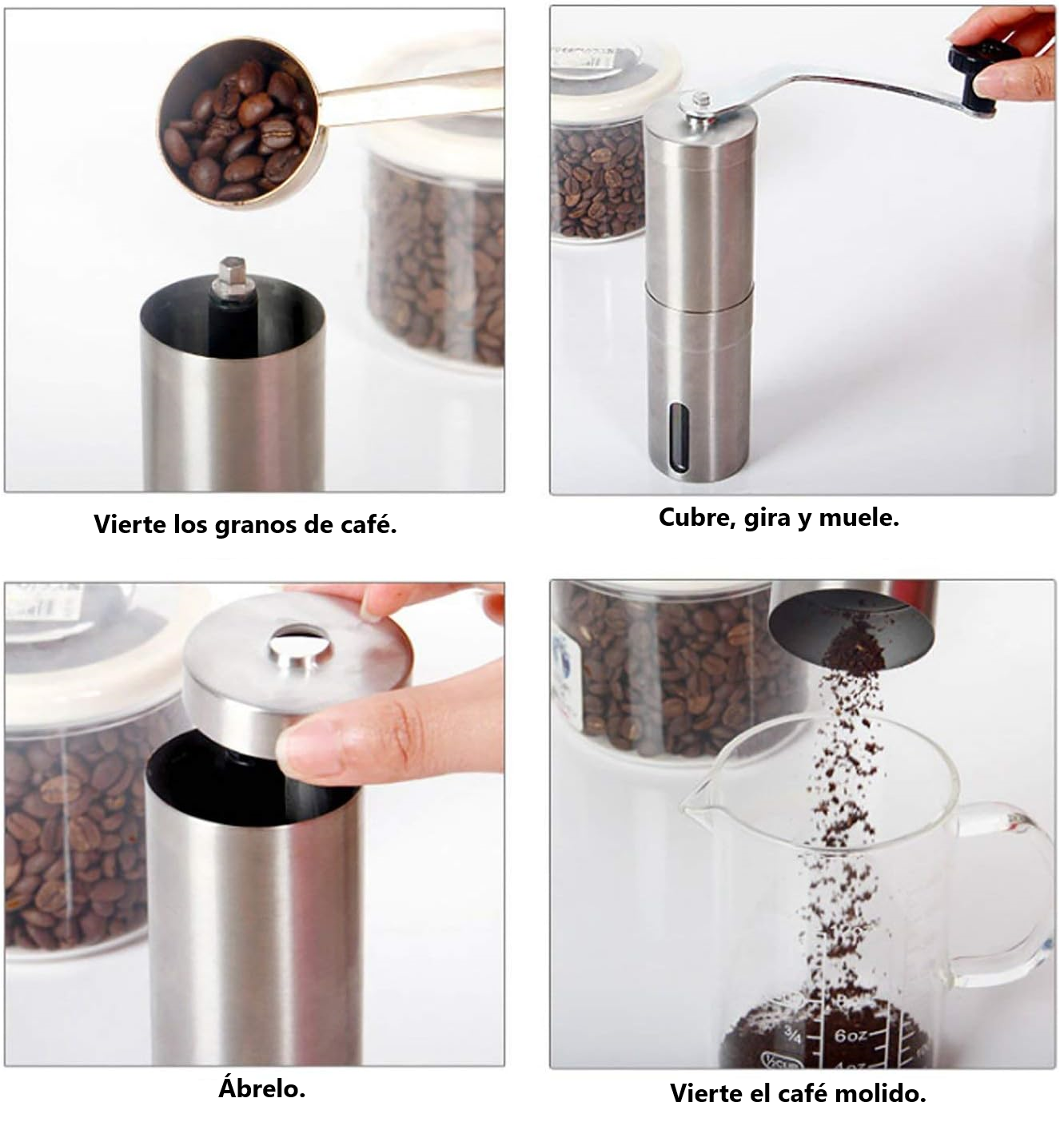 MOLINILLO MOLEDOR DE CAFE MANUAL