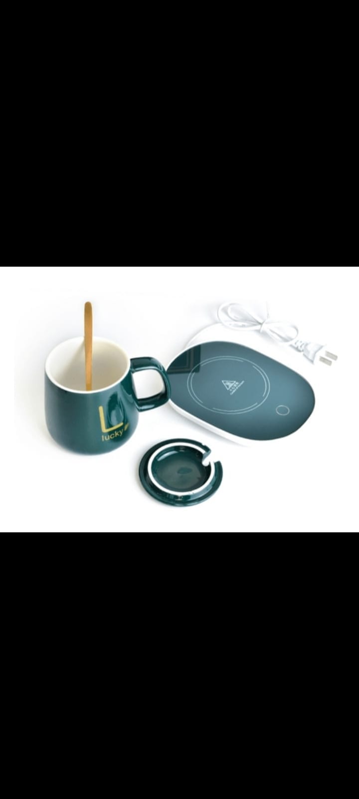 Lucky™ - Taza Con Calentador Eléctrico
