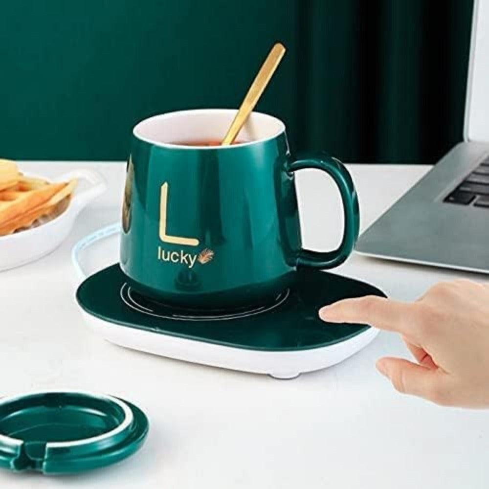 Lucky™ - Taza Con Calentador Eléctrico