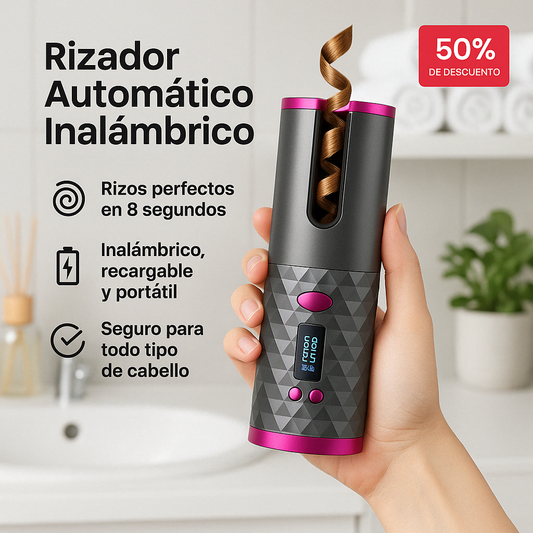 VivaRizos™ Rizador Automático Inalámbrico