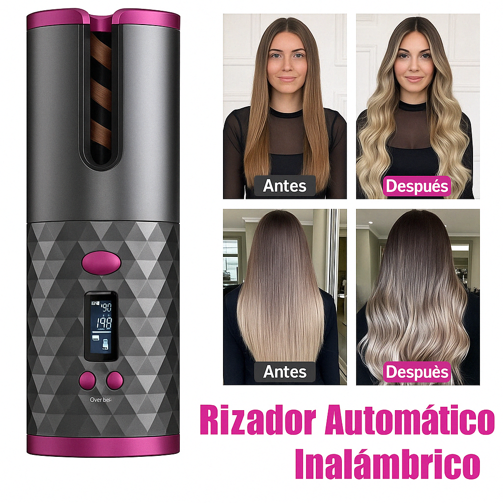 VivaRizos™ Rizador Automático Inalámbrico