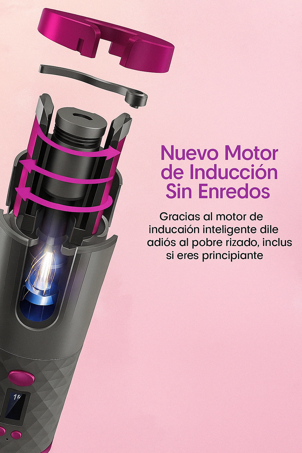 VivaRizos™ Rizador Automático Inalámbrico