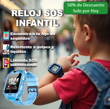 Reloj SOS Infantil