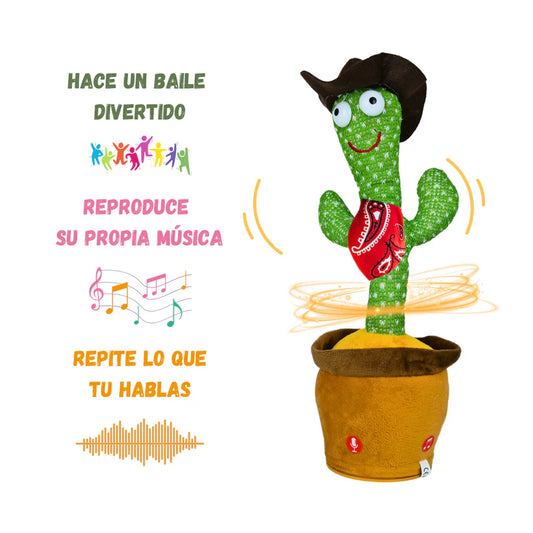 Cactus Bailarín Voz Musical Juguete