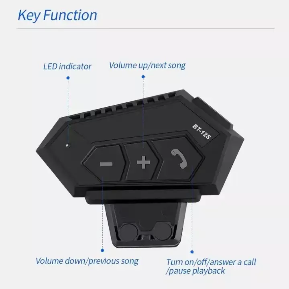 Auricular audifono Bt12  Moto Bluetooth